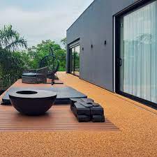 Piso Drenante Monolitico (num hotel